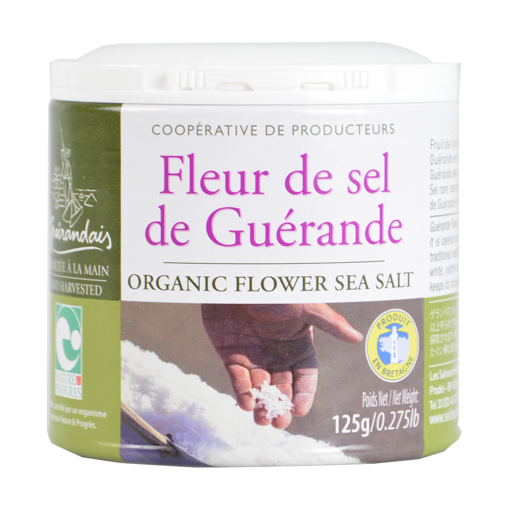 Salz “Fleur de Sel” Dose, 125g Eusi Metzg